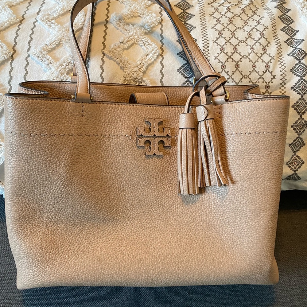 Tory Burch McGraw Triplr compartment tote
